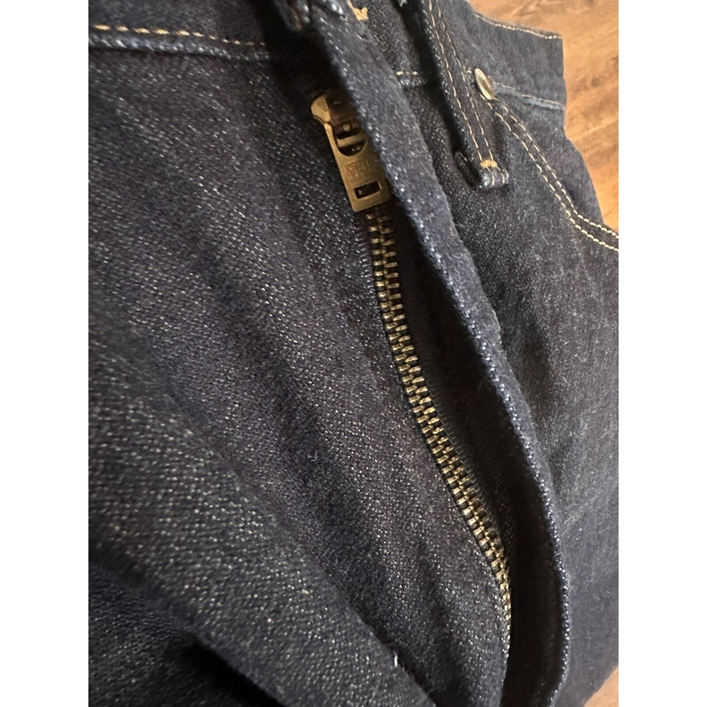 Wrangler Cowboy Cut Silver Edition Slim Fit Dark Denim Jean Men's 34x36 - Picture 6 of 9
